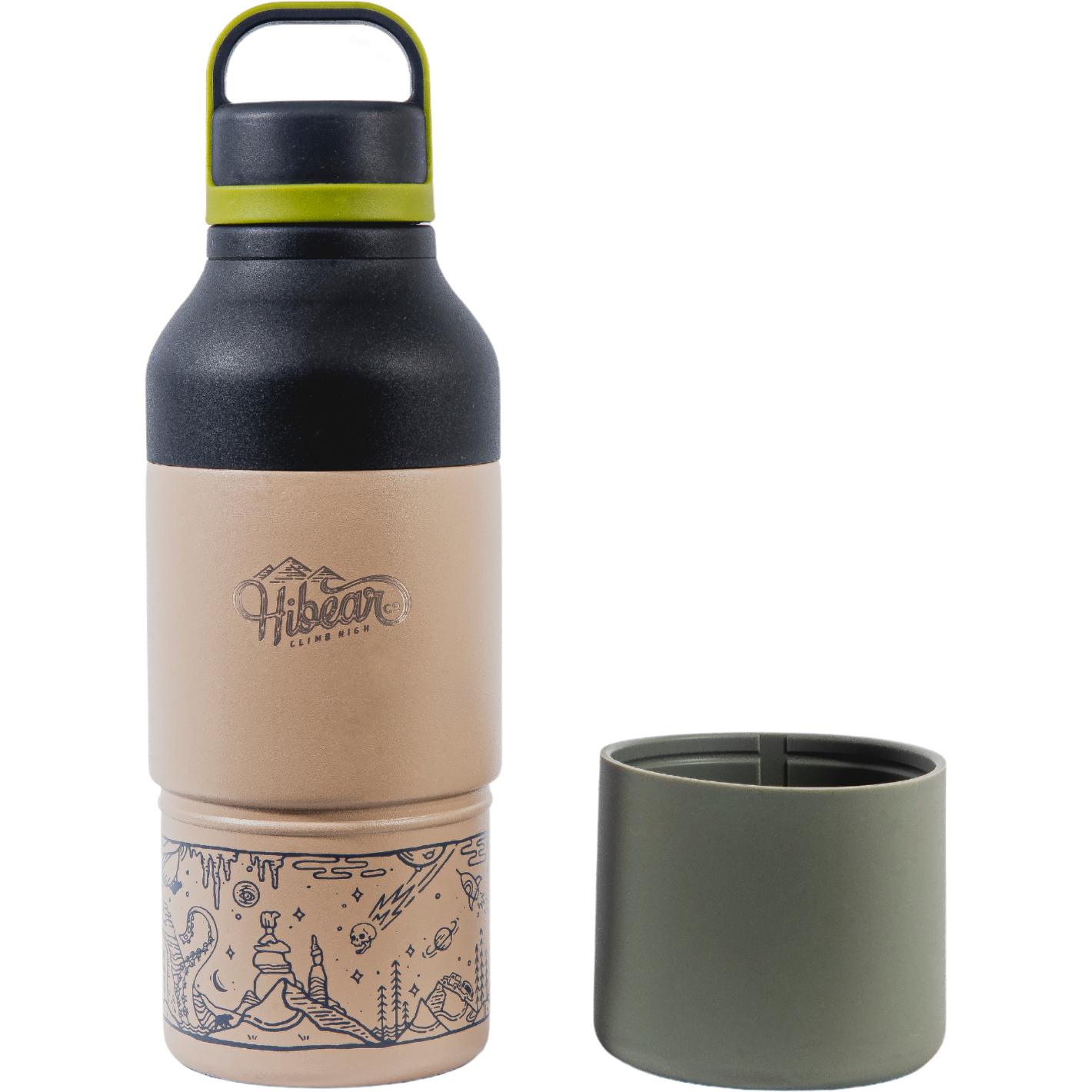 Travelin' In My Mind - 32 oz All-Day Adventure Flask